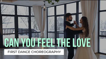 Can You Feel The Love Tonight | Your First Dance Online | Beautiful Wedding Dance Choreography