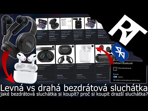 Levná vs drahá bezdrátová sluchátka – Jaké bezdrátové sluchátka si vybrat? (záznam ze streamu)