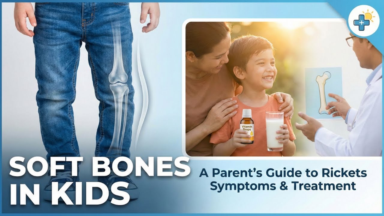 Soft Bones in Kids: A Parent's Guide to Rickets Symptoms & Treatment.