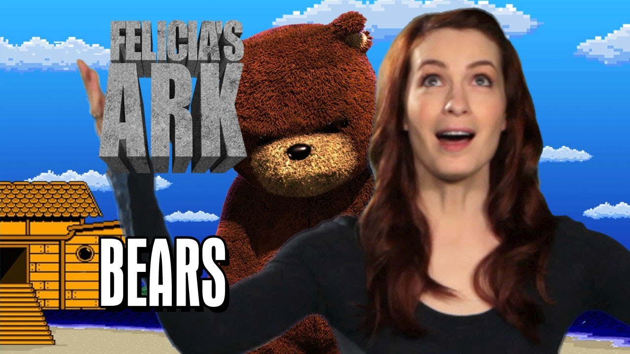 Felicia Day, Naughty Bear, and Banjo Kazooie! - Felicia's Ark: Bears