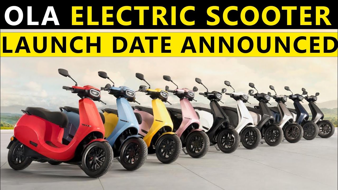 Ola Electric Scooter Launch Date Announced in India
