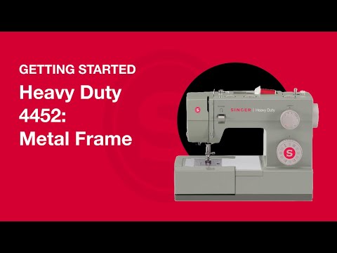 Getting Started Heavy Duty 4432 &amp; 4452: Metal Frame