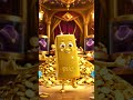 Gold happy dance #comedy#aianimation #ytshorts #trending