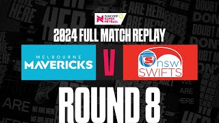 Mavericks v Swifts | Round 8, 2024 | Full Match | Suncorp Super Netball screenshot 5