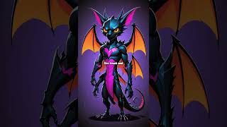 Dragbat: Cha-Cha Roars &amp; Upside-Down Fire! 🐉🦇🔥 #Shorts #Meme