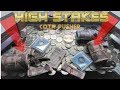 I WON $120 on a NEW "HIGH RISK" Coin Pusher!! | Joshua Bartley