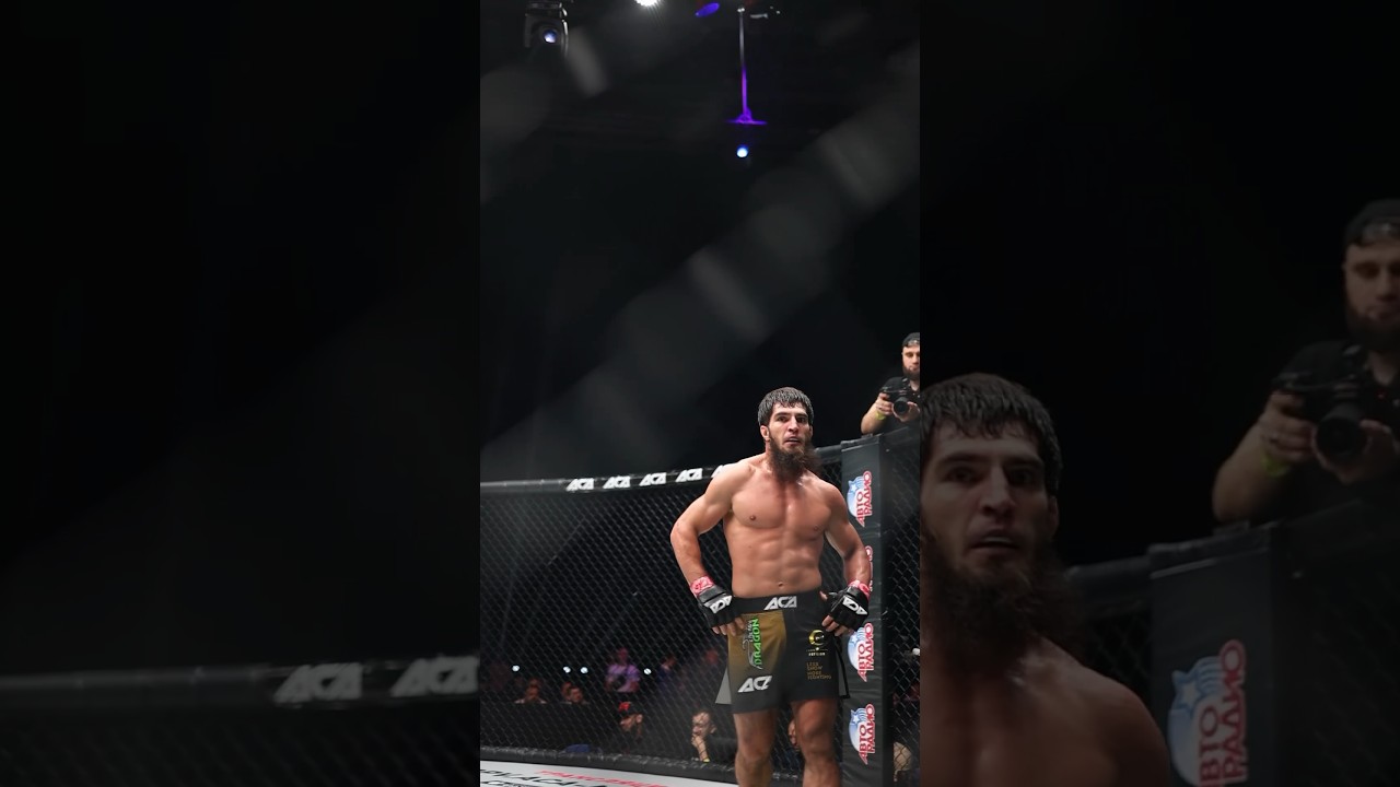 🔥Висхан Магомадов доминирует над своим соперником на 