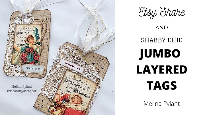 Create Stunning Christmas Tags with Etsy Finds