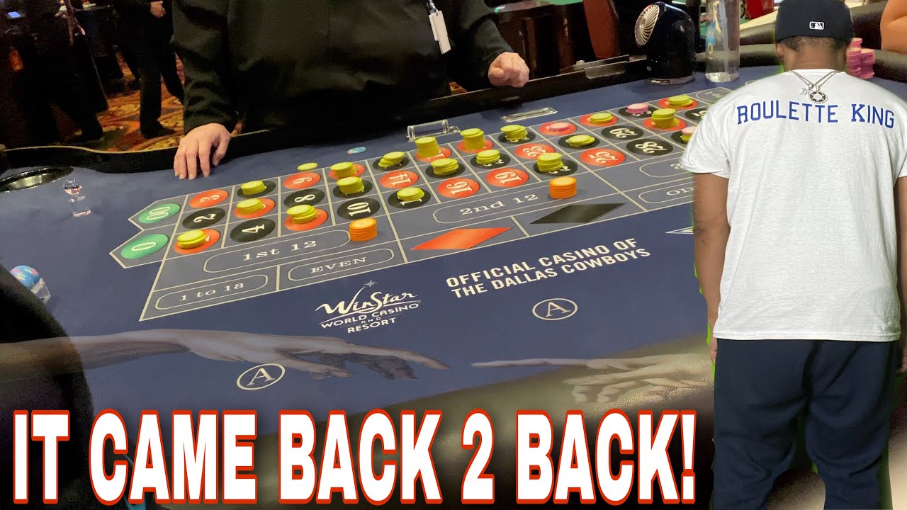 Roulette at Winstar World Casino. MY S CAME BACK TO BACK! "30,000 SUBS?!?" YouTube
