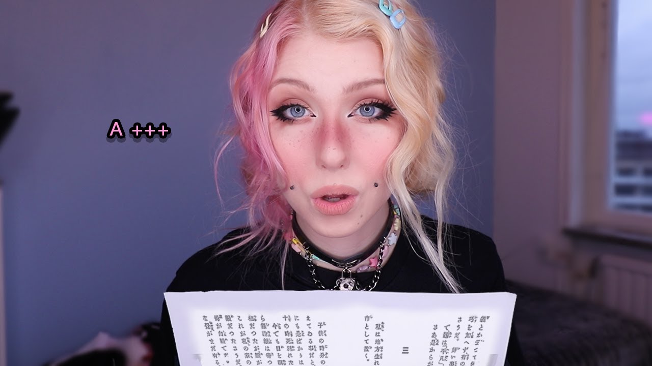 I wrote a speech in Japanese ... (eng sub)