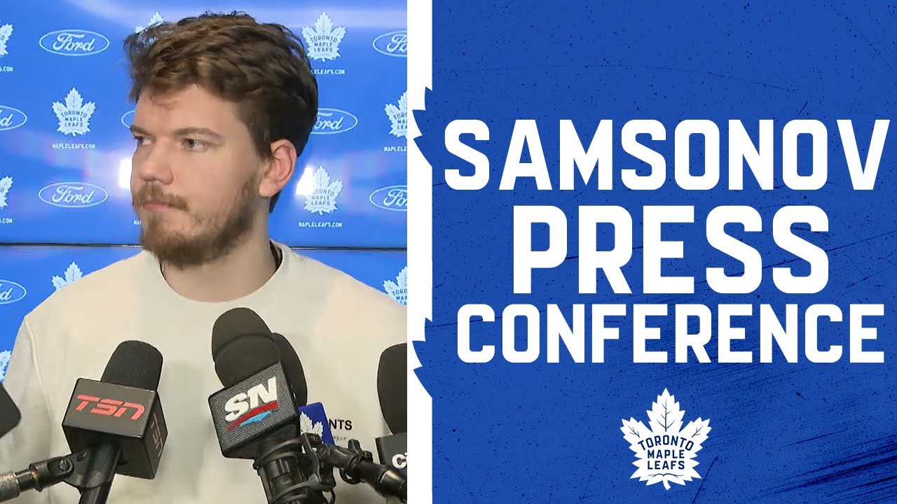 Ilya Samsonov | End of Season Media Availability | May 6, 2024 - YouTube