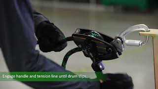 MSA Temporary Horizontal LifeLine (THLL) Installation