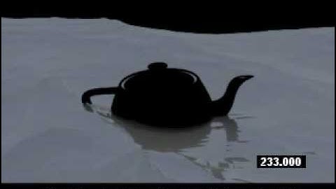 CG Ocean shader and Fluid Motion Test