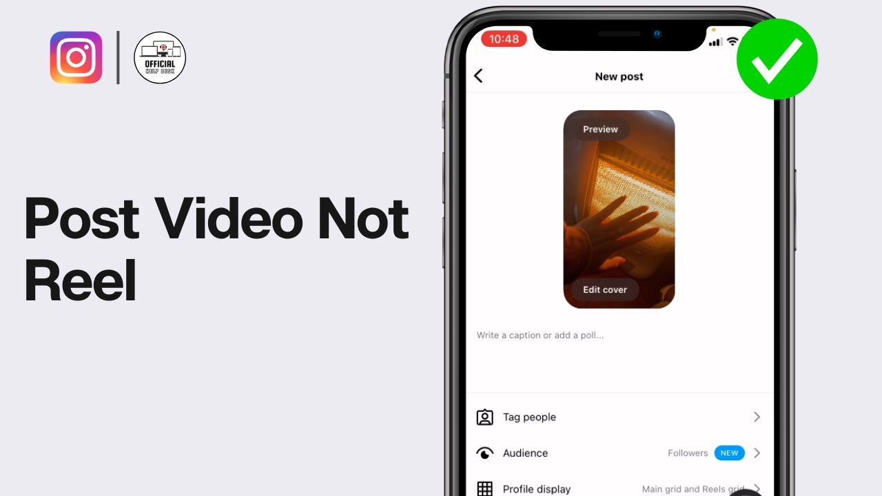 how-to-post-video-on-instagram-not-reel-2024-very-easy-youtube