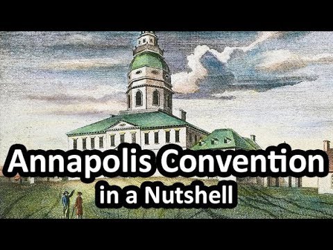 The Annapolis Convention of 1786 in a Nutshell