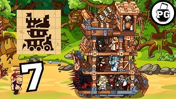 Huge Units Upgrade and Wave 61-70 - Towerlands - tower defense TD 🏰 Gameplay Walkthrough |Part 7|