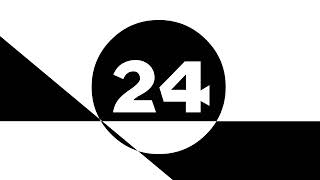 Countdown Timer 60 seconds ( 1 Minute ) Black and White with Sound Effects 4k