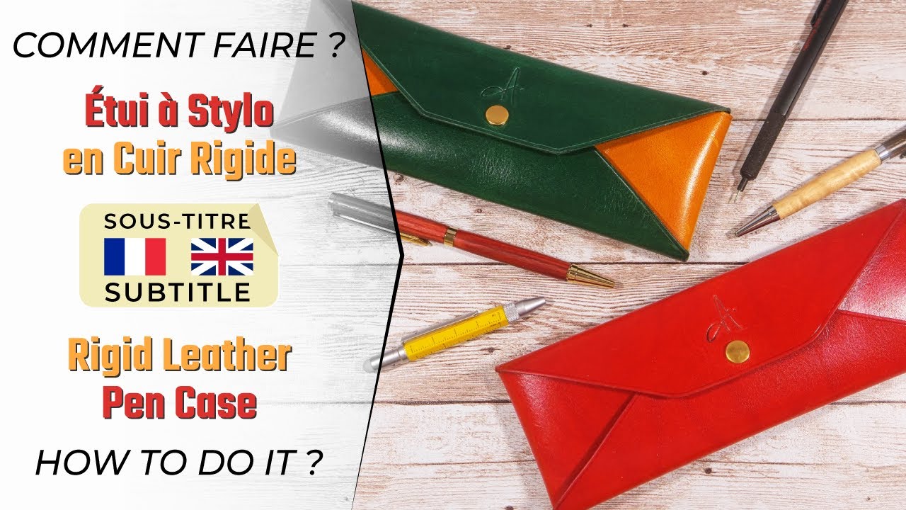 Etui portefeuille en cuir iPhone 13 Pro (noir