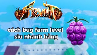 Cách bug farm level cực nhanh trong FRUIT BATTLEGROUND! - Roblox screenshot 3