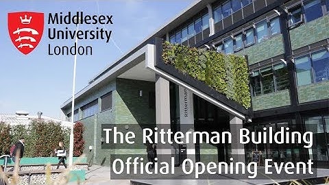 The Ritterman building official opening