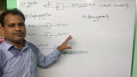 DT systems linear and non linear - GATE practice example 8 - signals and systems