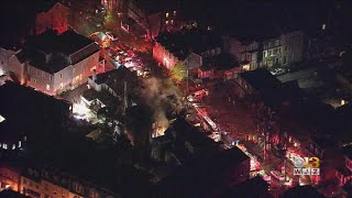 Firefighter Injured Battling Blaze At Annapolis Law Office