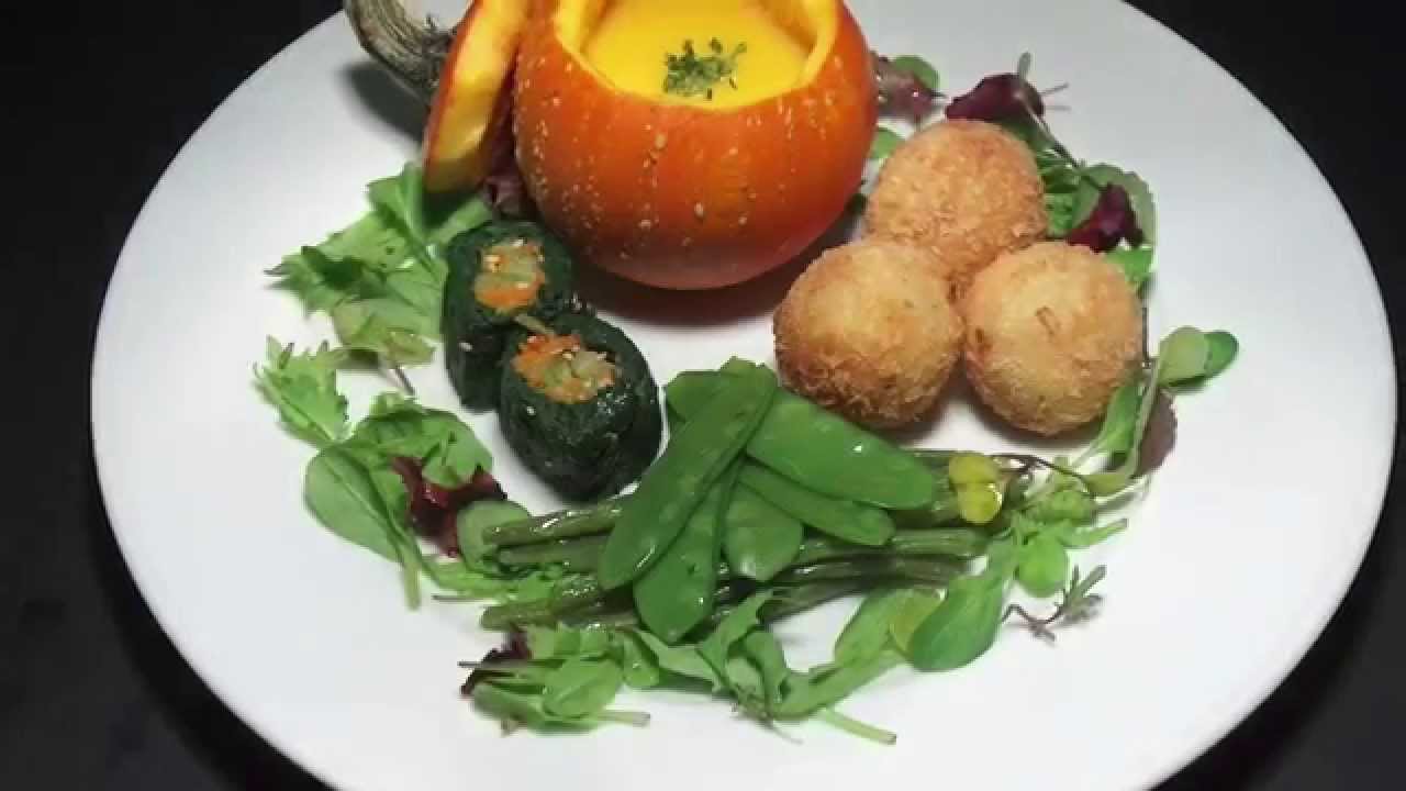 creative presentation vegetable cookery