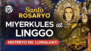 MIYERKULES at LINGGO: Santo Rosaryo • Misteryo ng Luwalhati • Tagalog Rosary