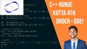 C++ Tutorial | Numerical Methods | Runge Kutta 4th Order - Solving Nonlinear Equations