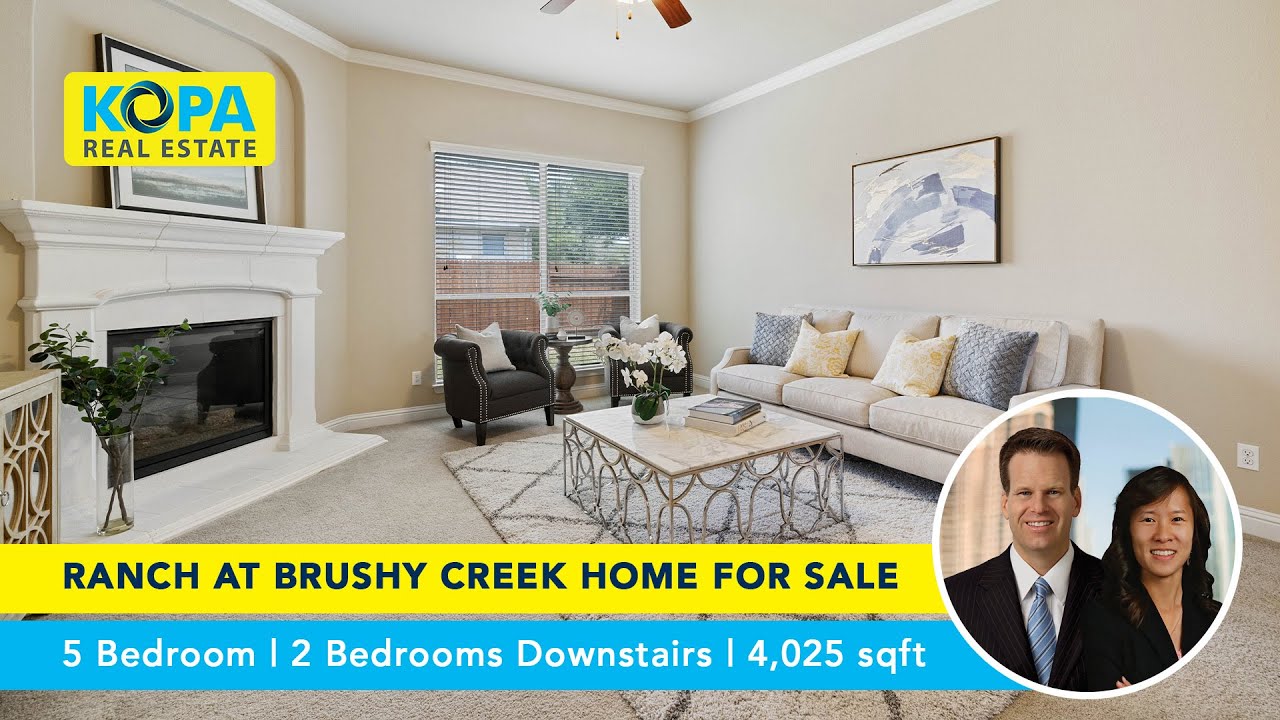 Ranch At Brushy Creek Home For Sale 5BR & 4BA 808 S. Frontier Ln