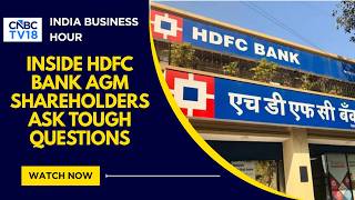 HDFC Bank AGM: Shareholders Pose Tough Questions To Mgmt Over Stock Performance Concerns