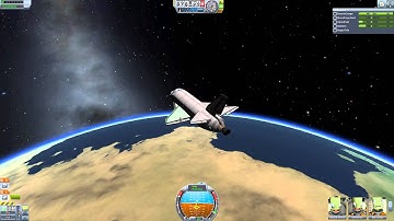 KSP - Crashing into the Launchpad... from space!