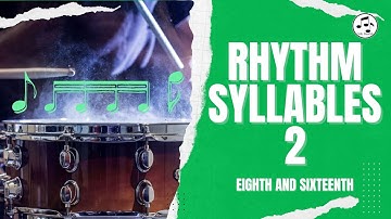 Learn Eighth and Sixteenth Note Combinations using Rhythm Syllables