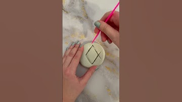 Squid Game Diamond ♦️ Air Dry Clay Dalgona Cookie #shorts #squidgame    #airdryclay