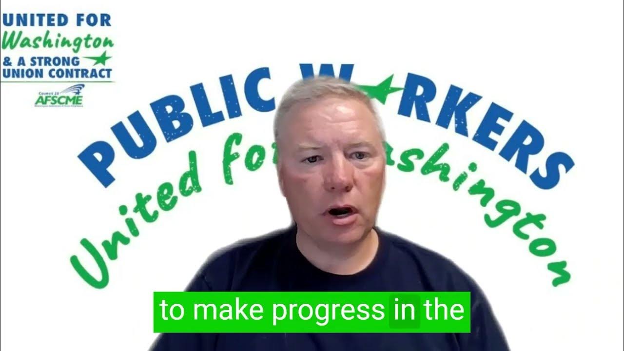 WFSE General Government 20252027 Union Contract Update 1 YouTube