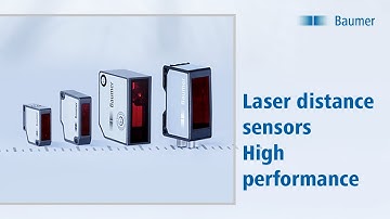 Baumer | Laser distance sensors | Powerful measurement performance ensures high efficiency