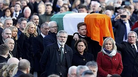 Northern Ireland: thousands attend Martin McGuinne...