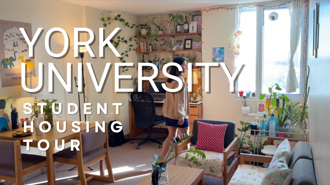 My Apartment Tour | York University Graduate Student Housing/Accommodation | Assiniboine Apartments