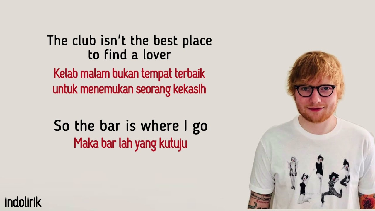 Ed Sheeran - Shape Of You | Lirik Terjemahan