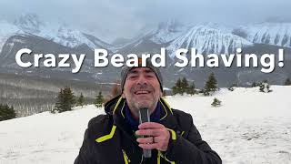 MOUNTAINTOP Shave - CRAZY BEARD SHAVING! by RYL G 441 views 1 year ago 3 minutes, 4 seconds