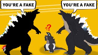 FAKE GODZILLA - Poor Baby Godzilla Life | Godzilla Animation Cartoon