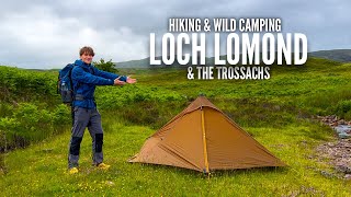 Hiking & wild camping in Loch Lomond & the Trossachs