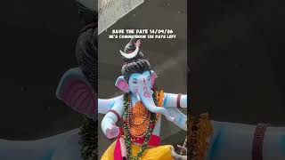 He's coming soon 🥹 | Gajanana Insights | Mumbai cha Ganapati 2026 | #trending #viral #shorts