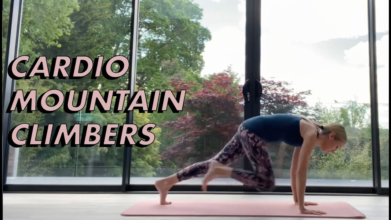 Cardio exercise mountain climbers YouTube
