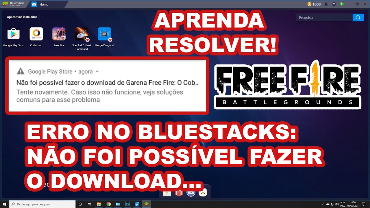 Ocorreu um erro quando eu fui fazer uma recarga no jogo chamado free fire -  Comunidade Google Play