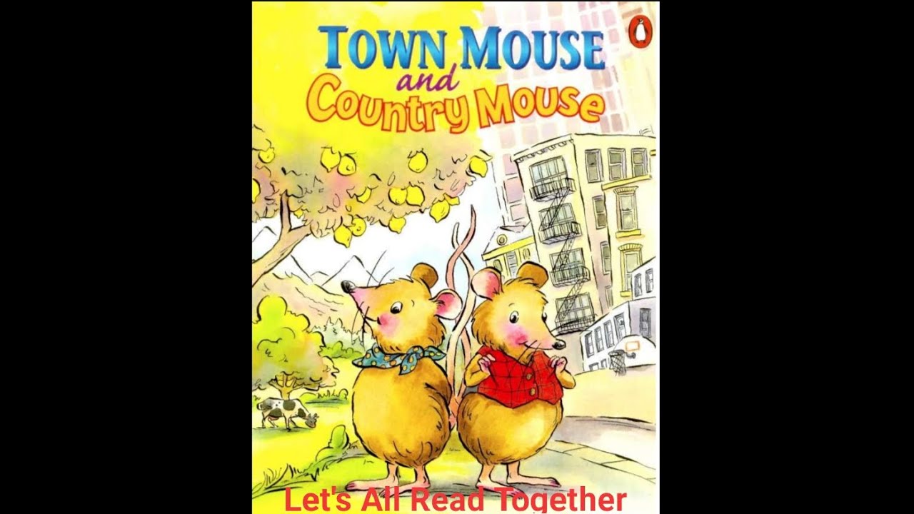 Town Mouse and Country Mouse, Kids Stories, Let's All Read Stories with ...