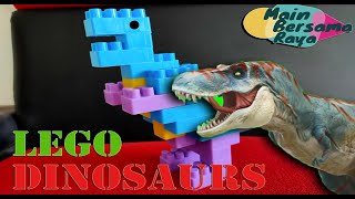How to make a block dinosaurs | T-rex | building toys screenshot 1