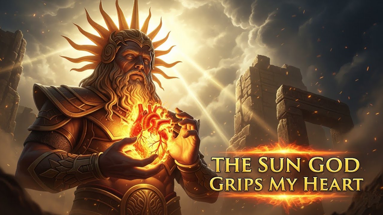 🔥 The Sun God Grips My Heart – Ethereal Percussive Anthem of Light, Shadows & Rebirth 