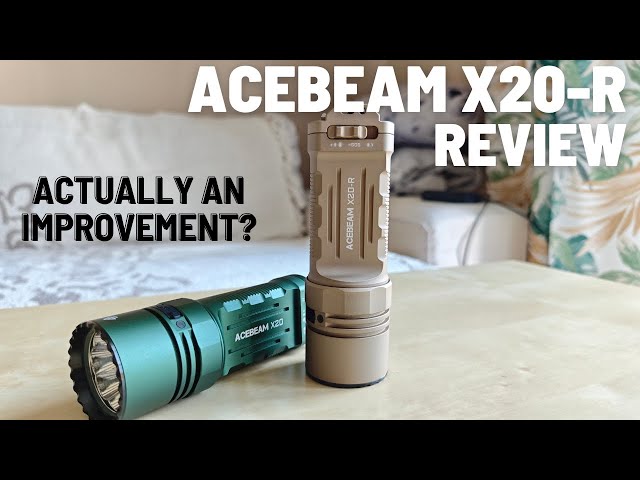 Acebeam X20-R Review | Updated Version with SFT25R-HI LEDs