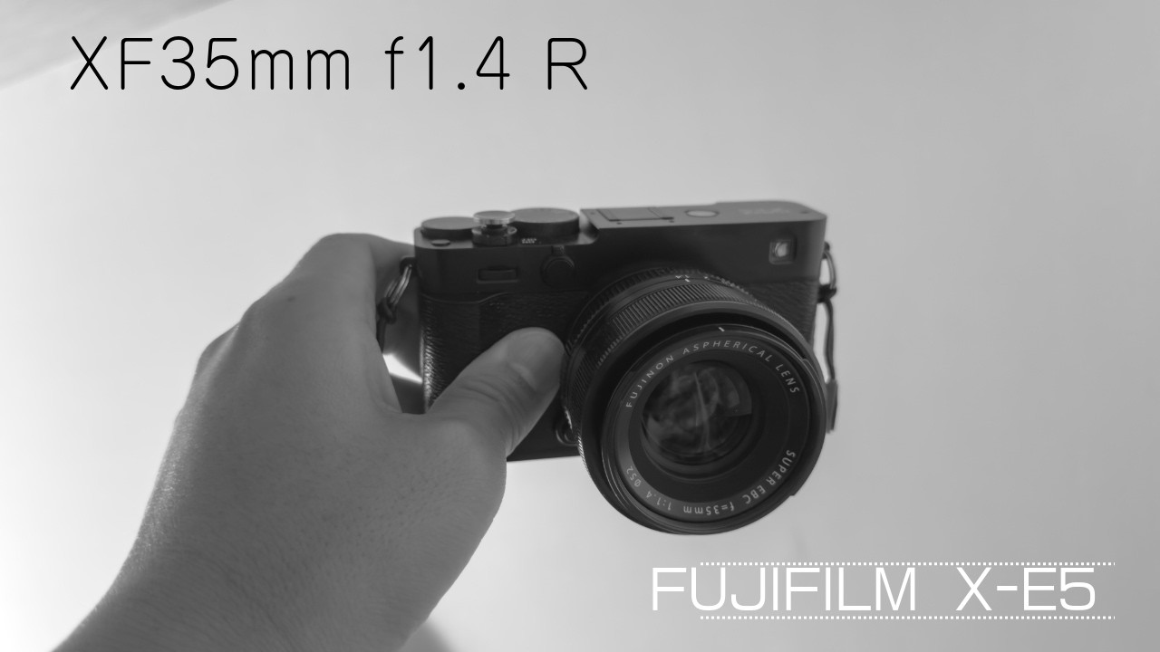 XF35mm f1.4】X-E5で使う - YouTube